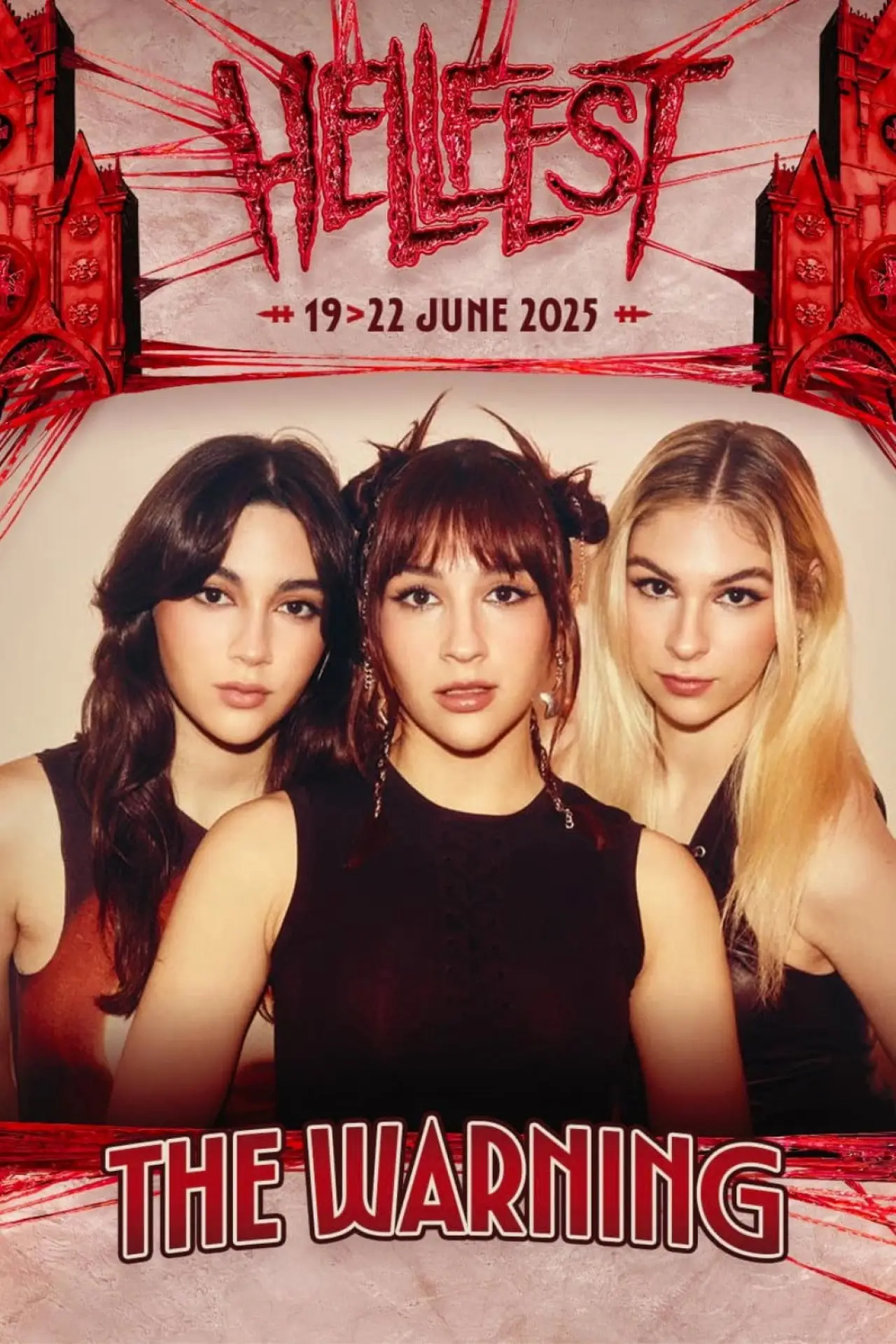 Plakat filmowy "The Warning - Hellfest 2025"