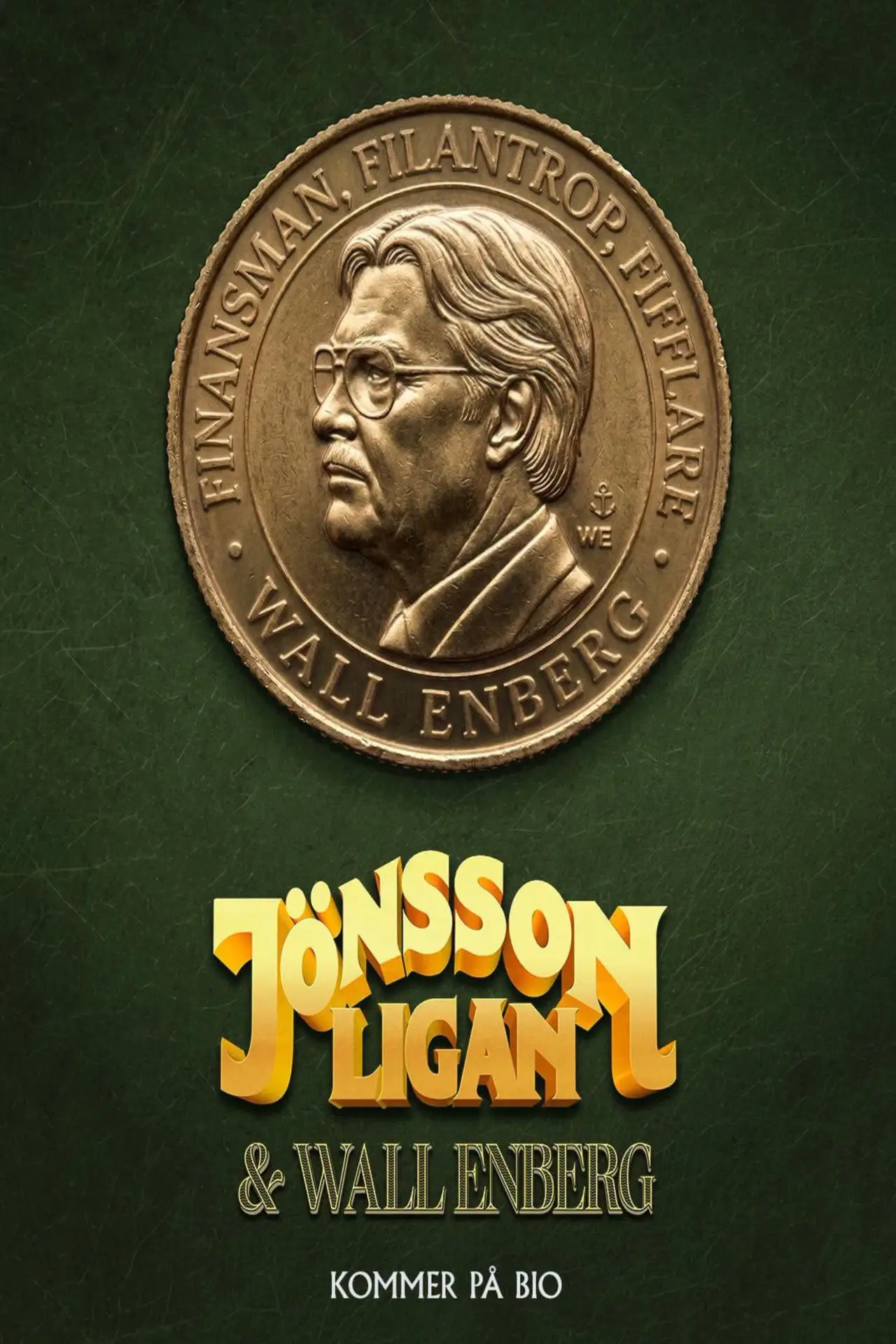 Plakat filmowy "Jönssonligan & Wall Enberg"