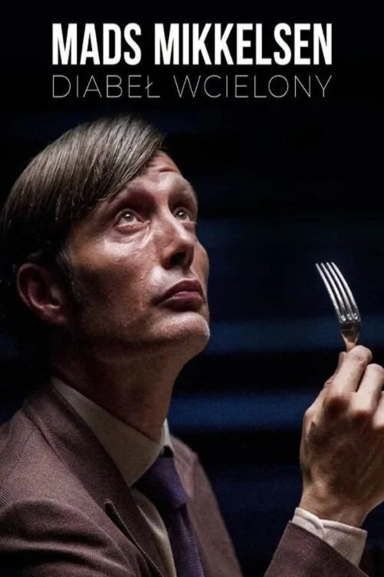 Plakat filmowy "Mads Mikkelsen. Diabeł wcielony"