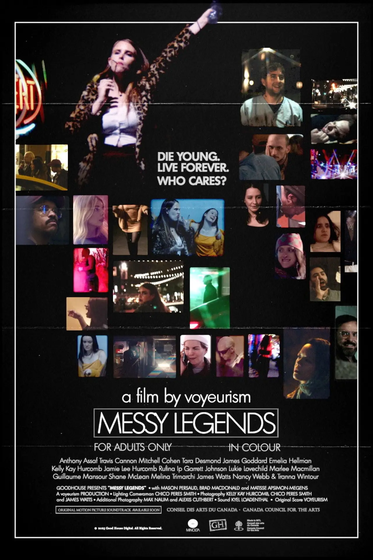 Plakat filmowy "Messy Legends"