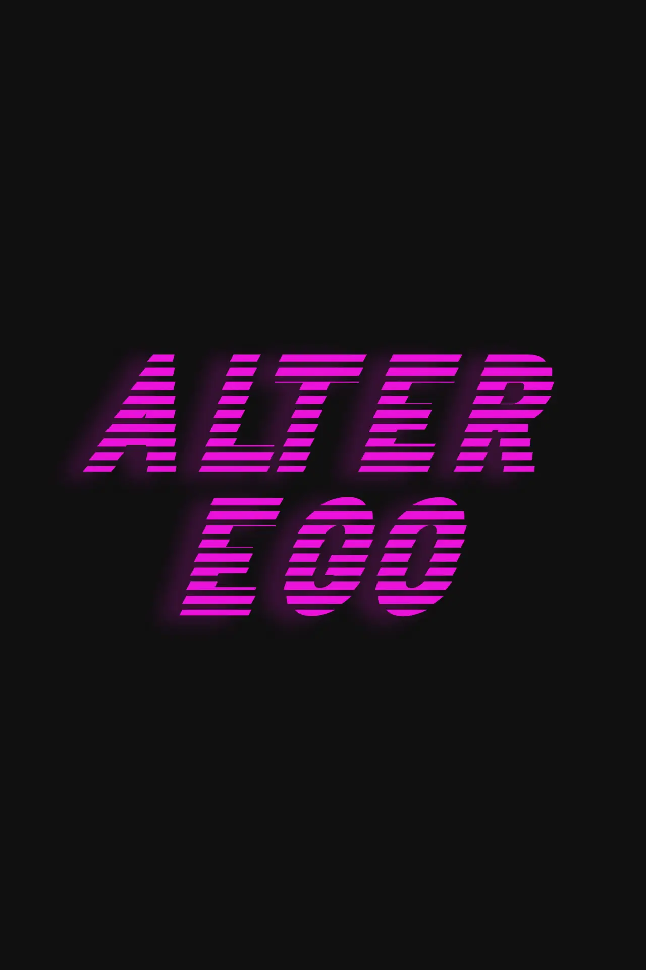 Plakat filmowy "Alter Ego"