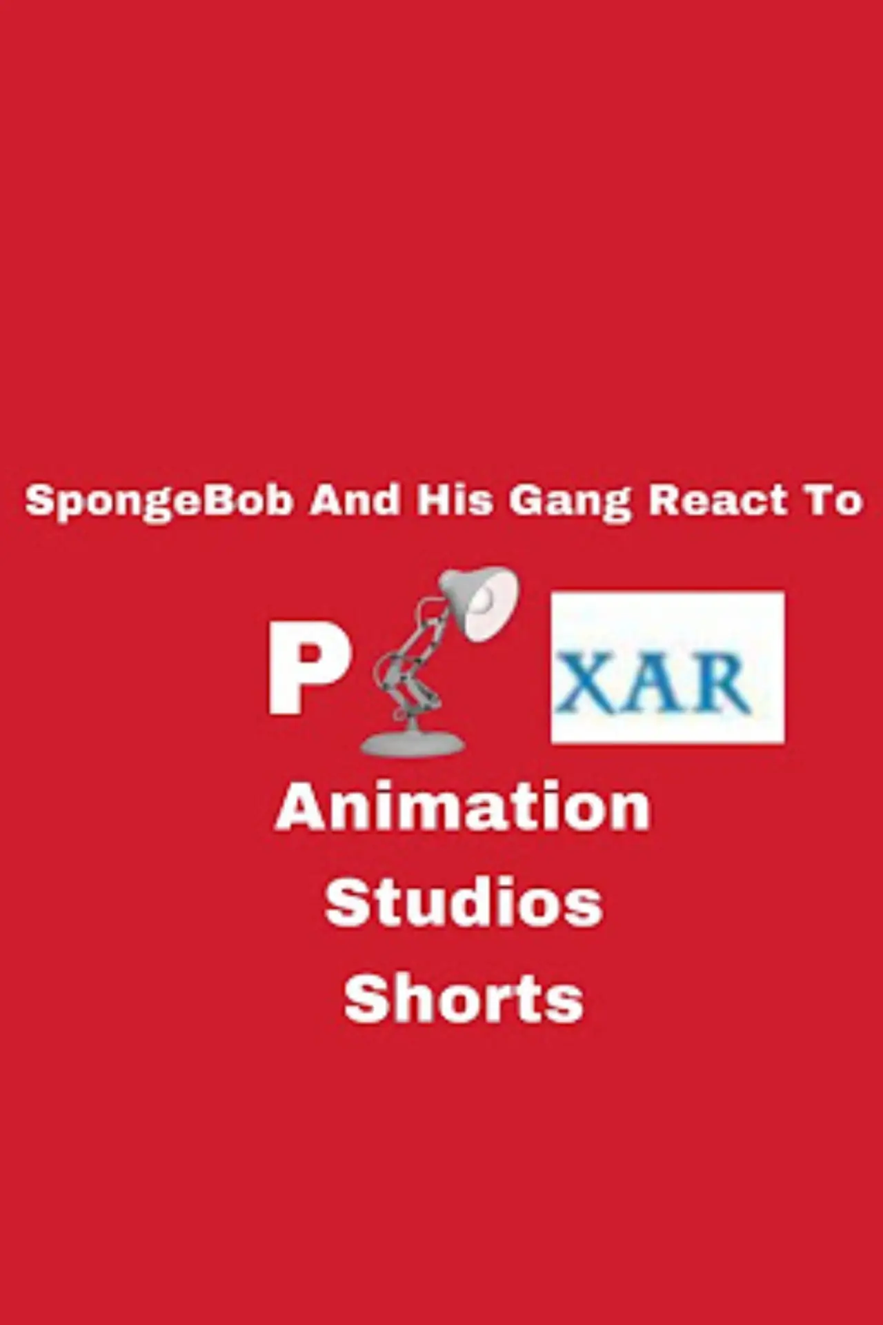 Plakat filmowy "SpongeBob And His Gang React To Pixar Short Films"