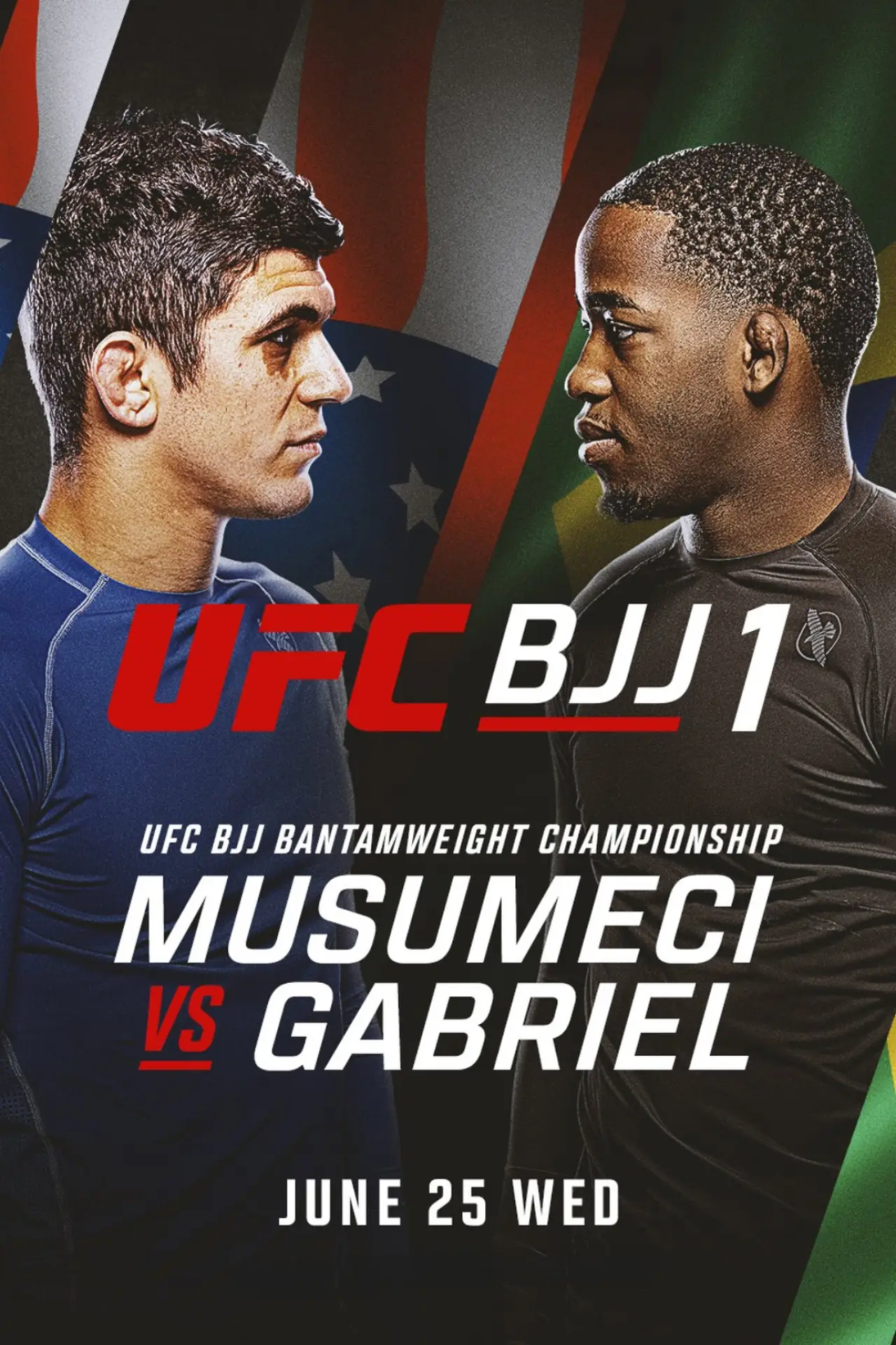 Plakat filmowy "UFC BJJ 1: Musumeci vs. Gabriel"