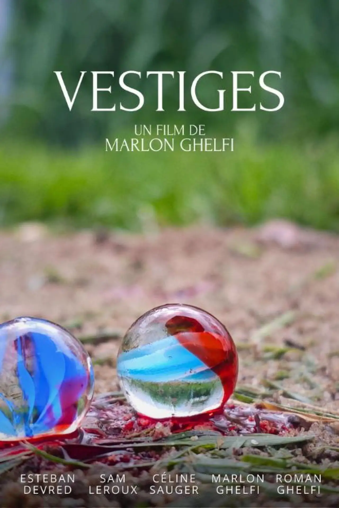 Plakat filmowy "Vestiges"