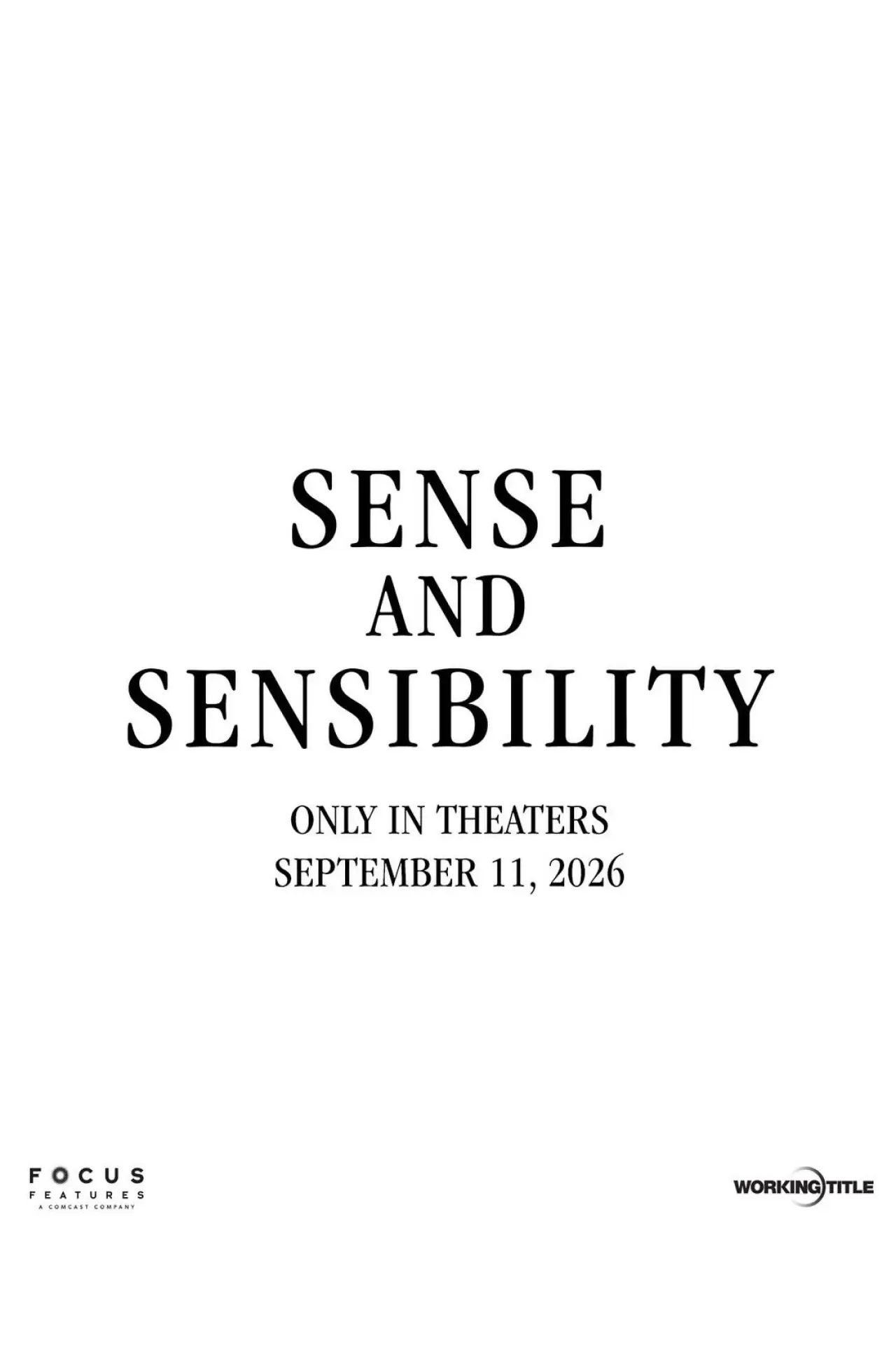 Plakat filmowy "Sense and Sensibility"