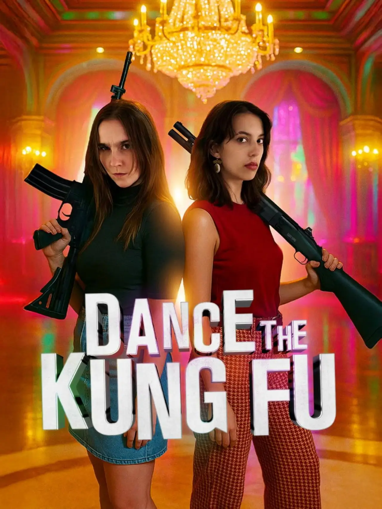 Plakat filmowy "Dance the Kung Fu"
