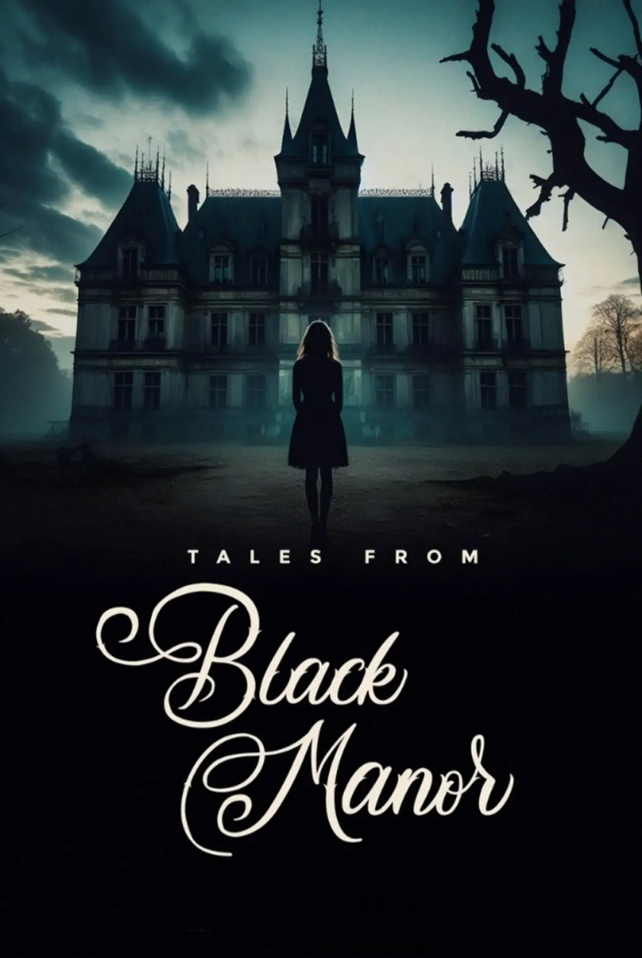 Plakat filmowy "Tales from Black Manor"