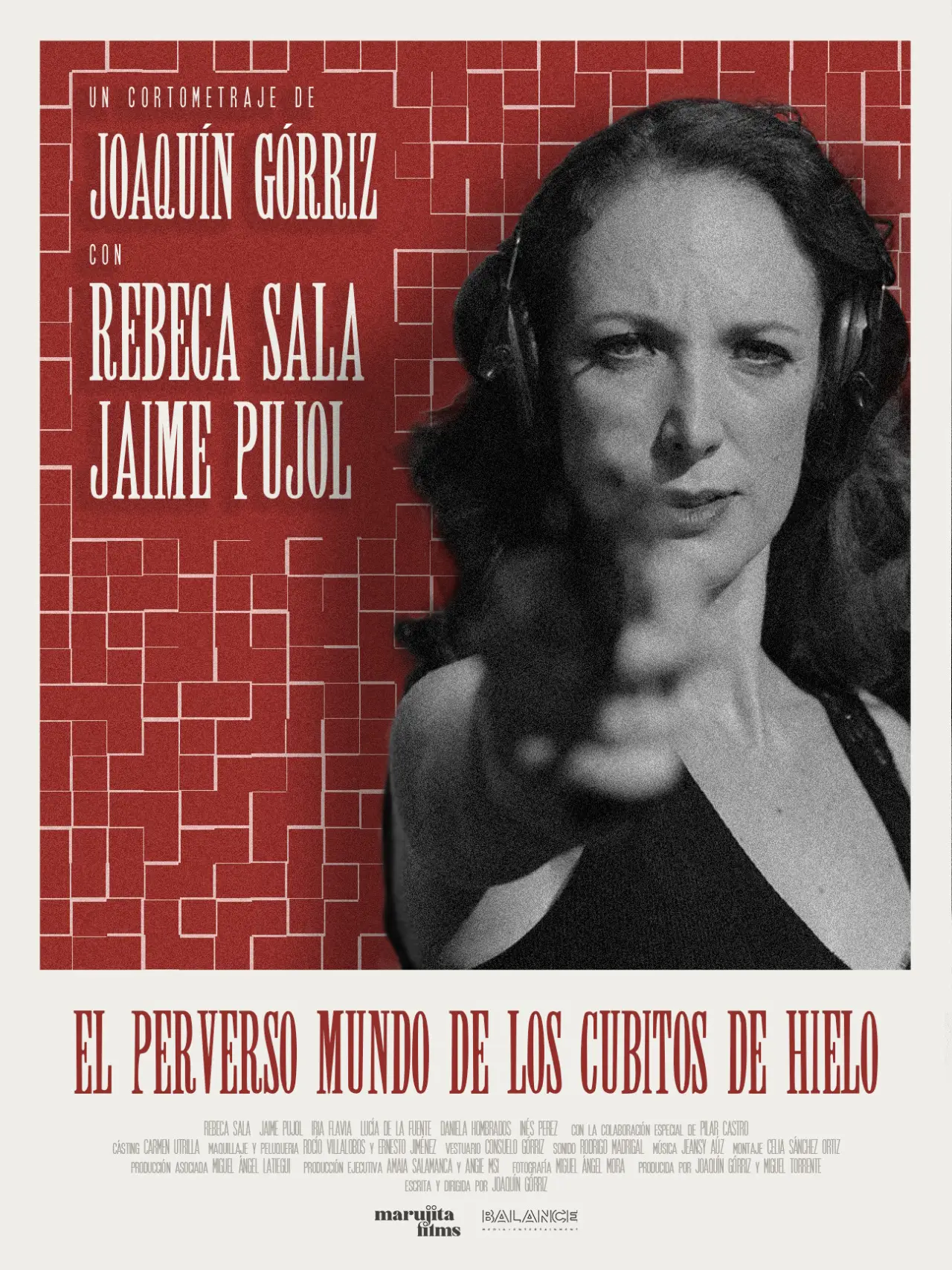Plakat filmowy "El Perverso Mundo de los Cubitos de Hielo"