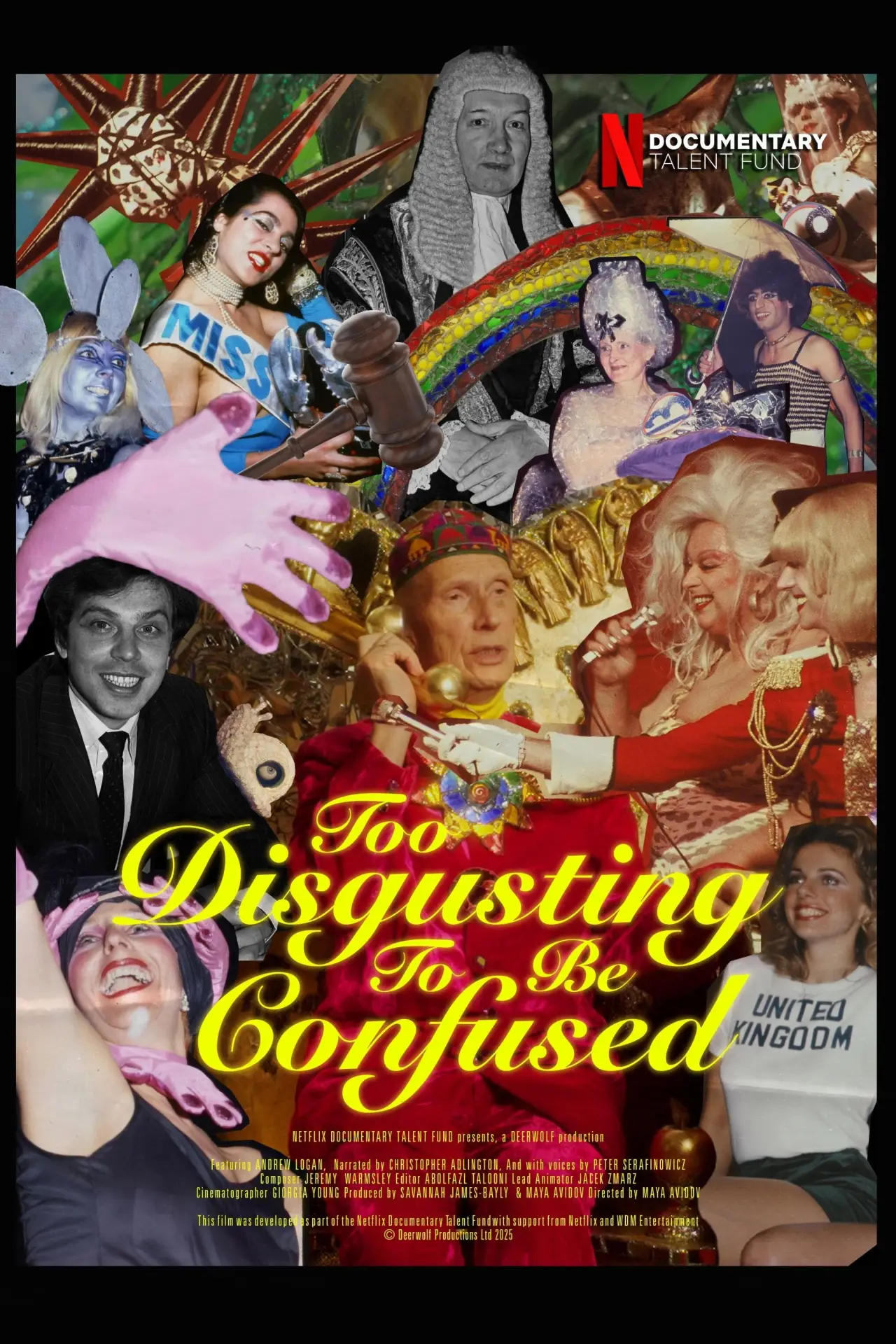 Plakat filmowy "Too Disgusting To Be Confused"