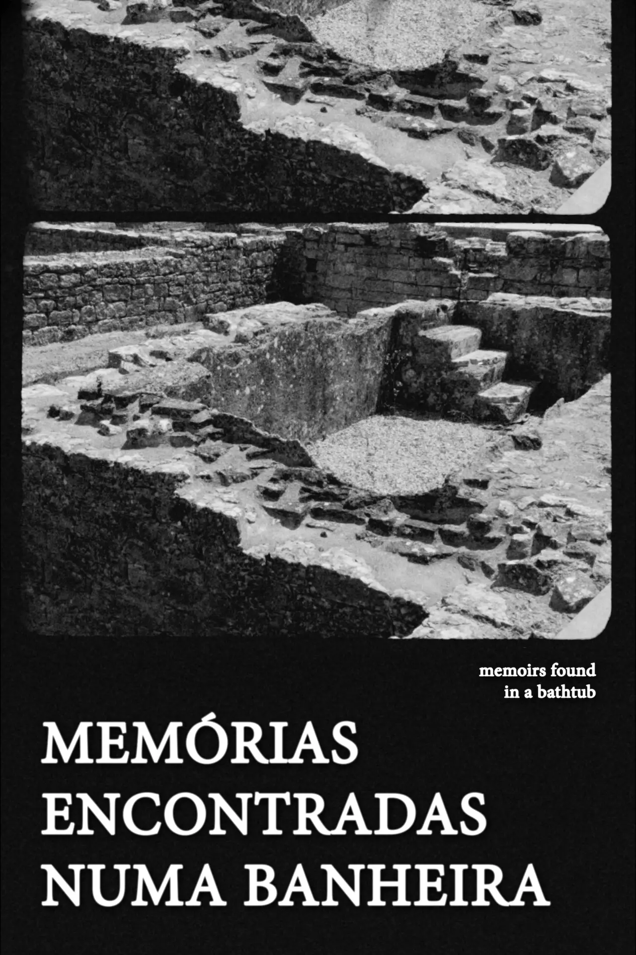 Plakat filmowy "Memórias Encontradas Numa Banheira"