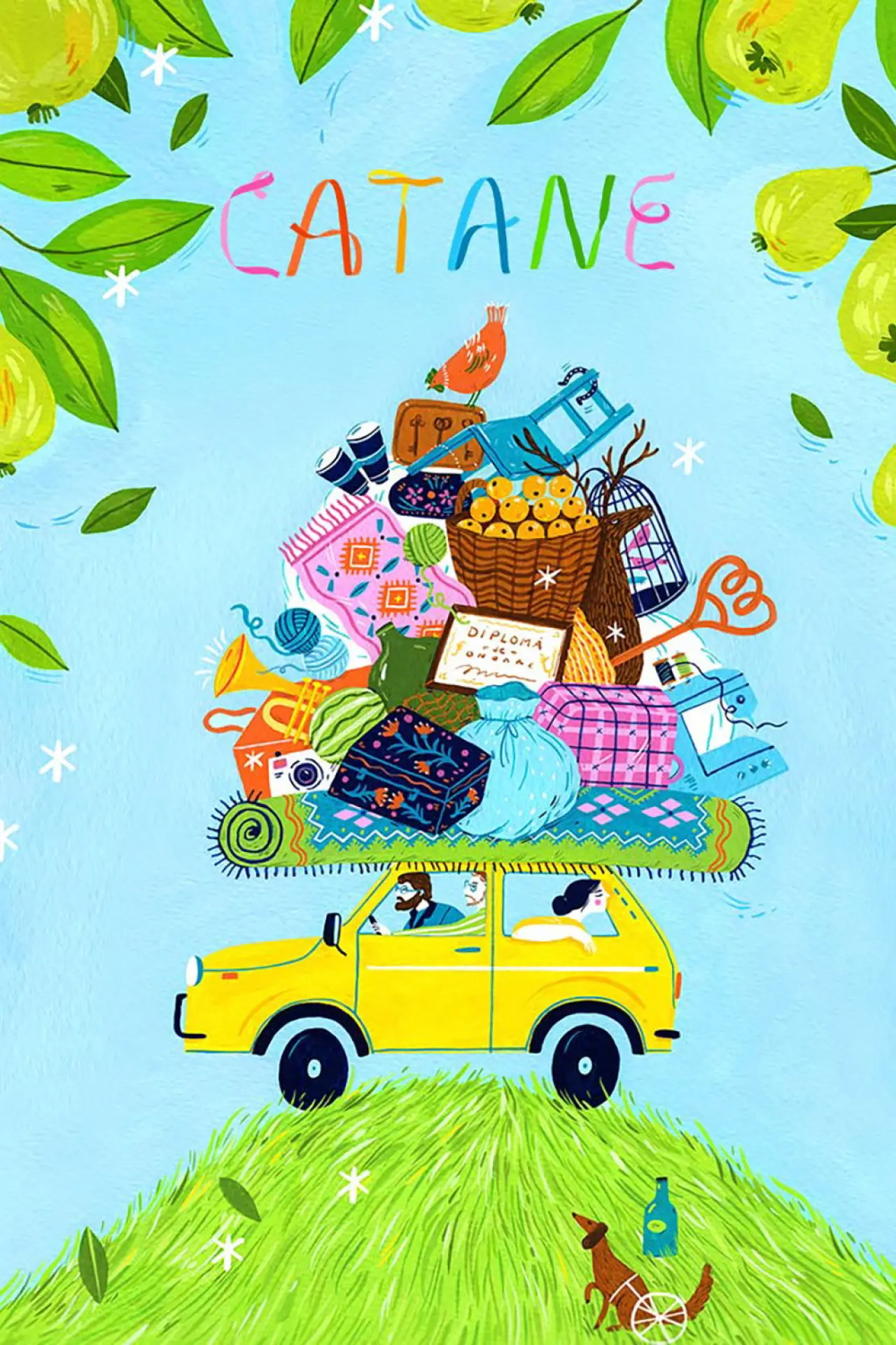 Plakat filmowy "Catane"