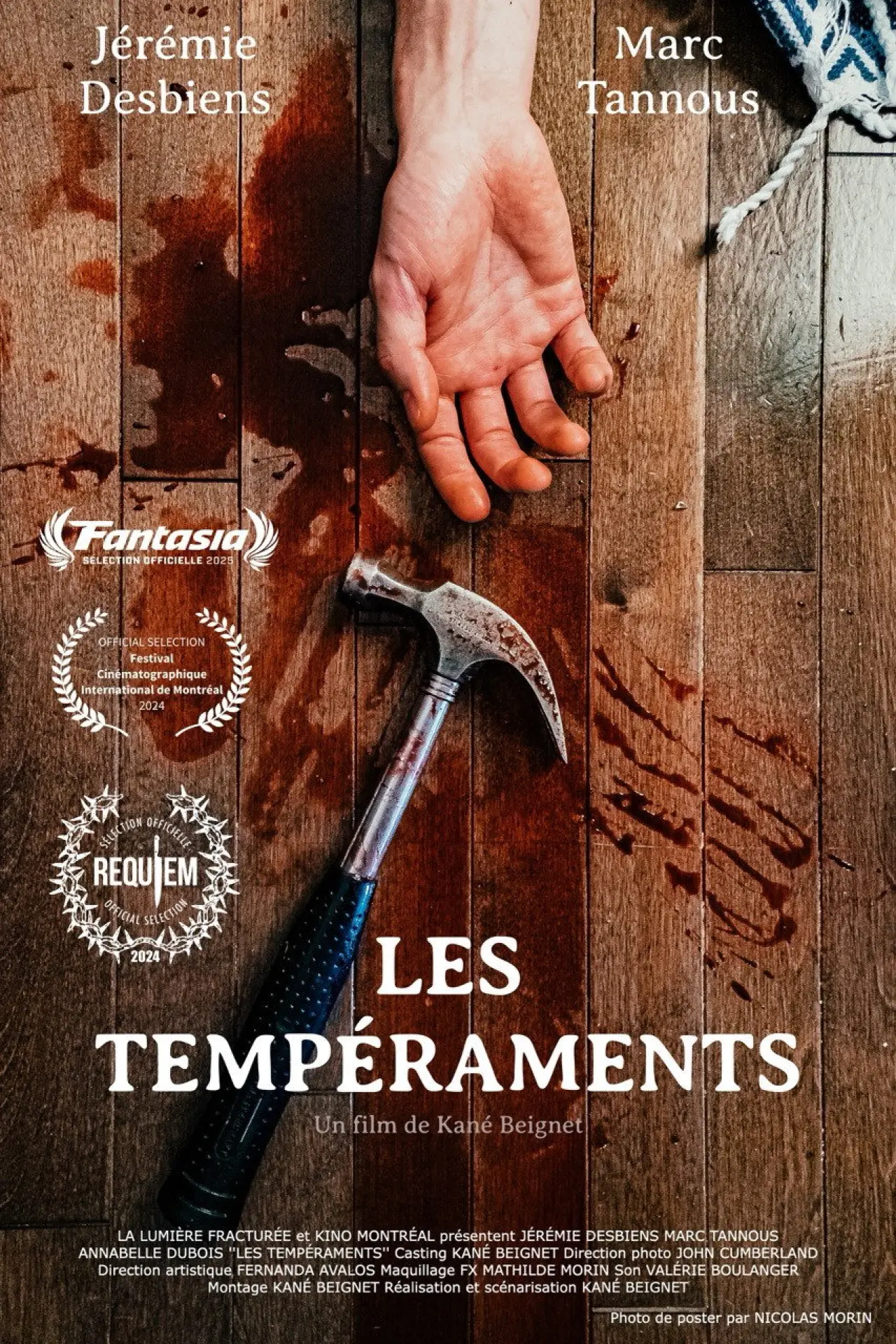 Plakat filmowy "Les tempéraments"