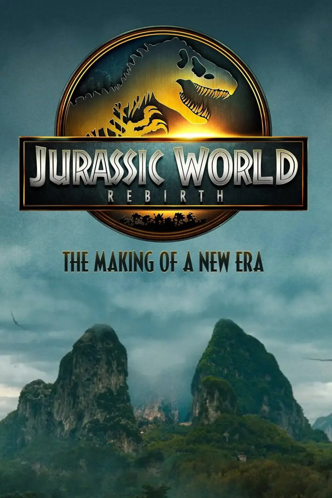 Plakat filmowy "Jurassic World Rebirth: The Making of a New Era"