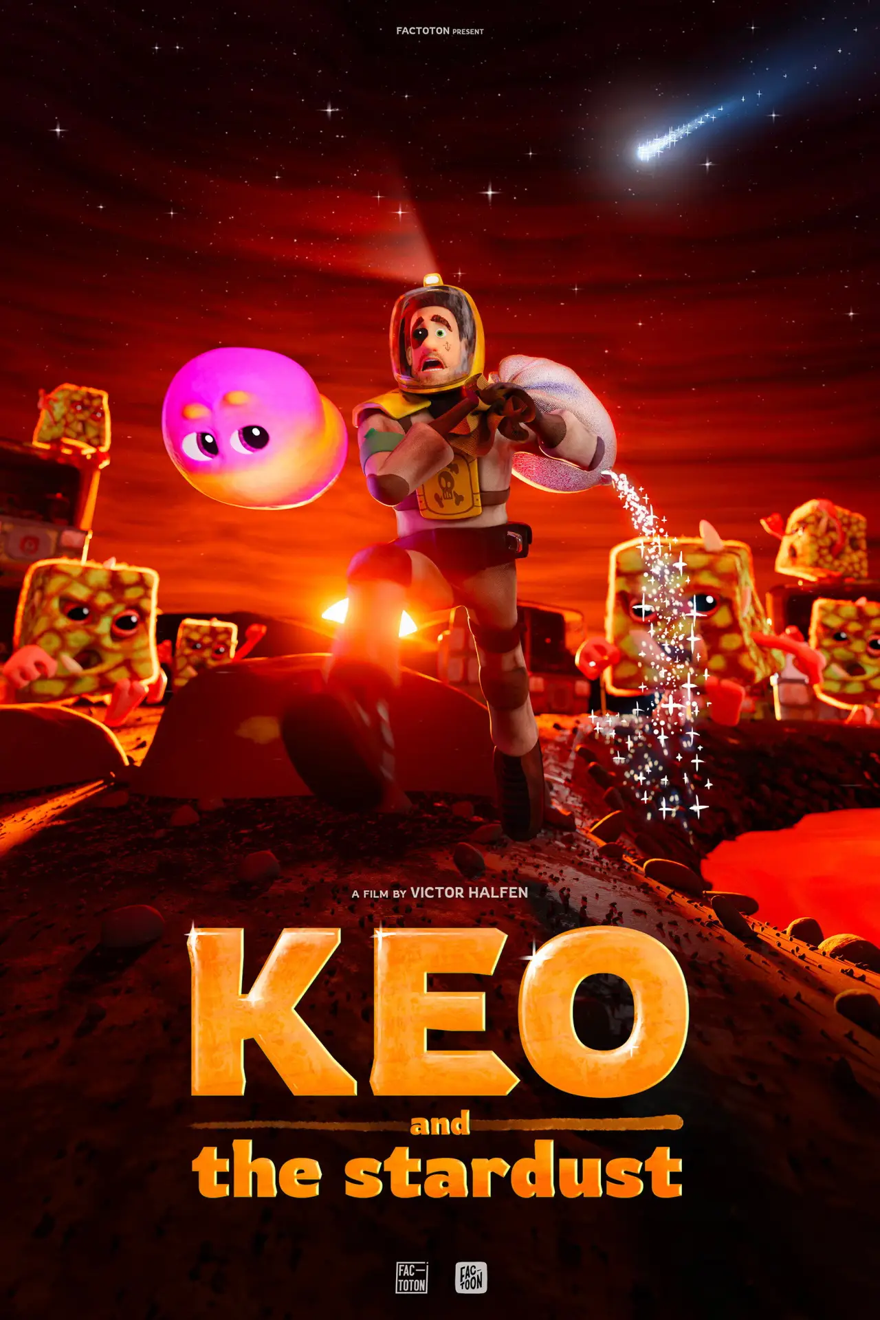 Plakat filmowy "Keo et la poussière d