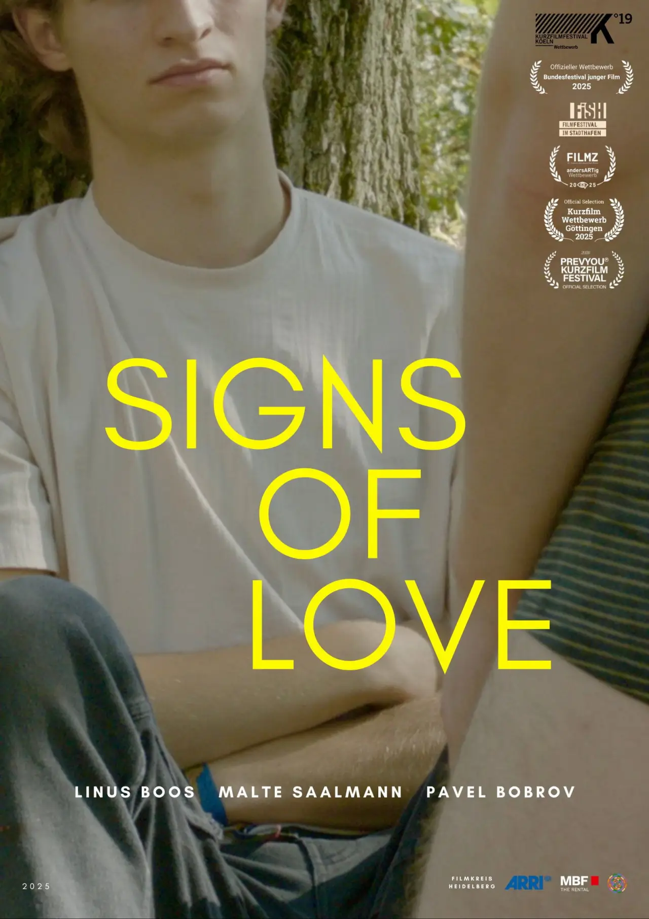 Plakat filmowy "Signs of Love"