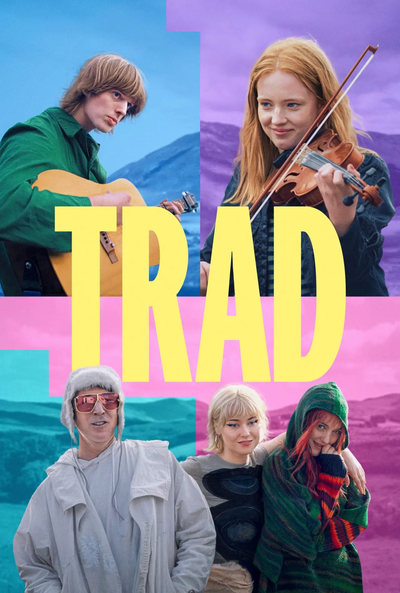 Plakat filmowy "Trad"