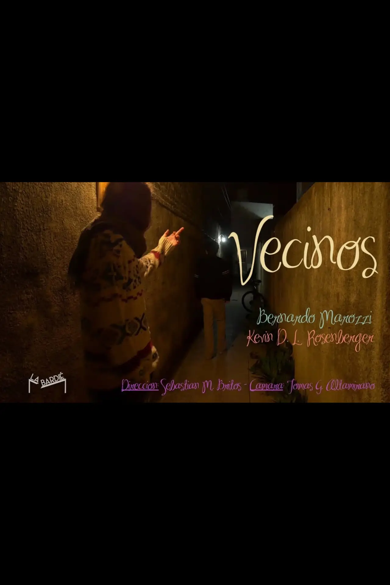 Plakat filmowy "Vecinos"