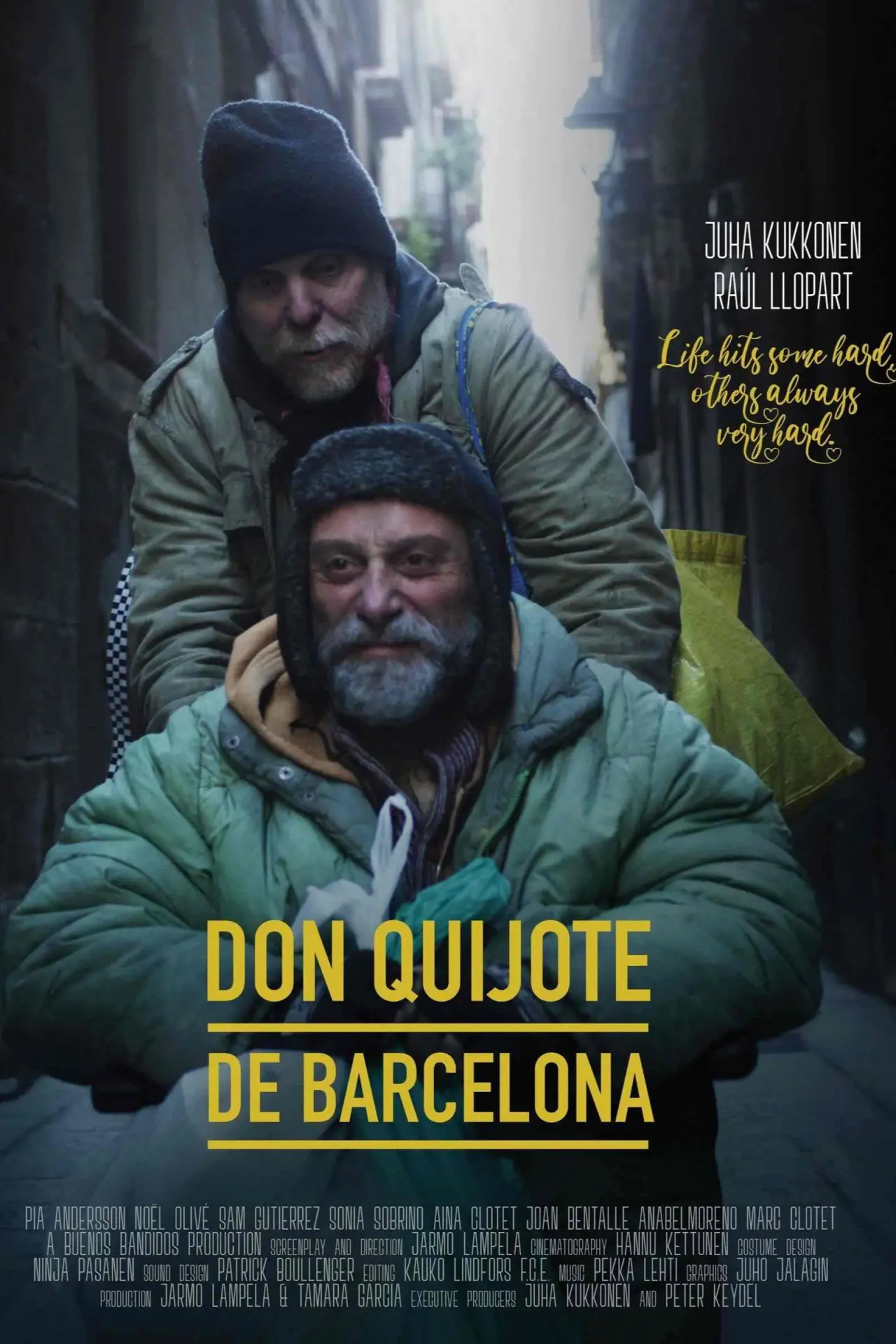 Plakat filmowy "Don Quijote Barcelonassa"