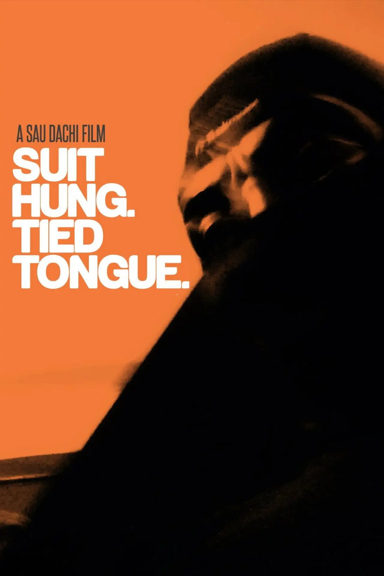 Plakat filmowy "Suit Hung. Tied Tongue."