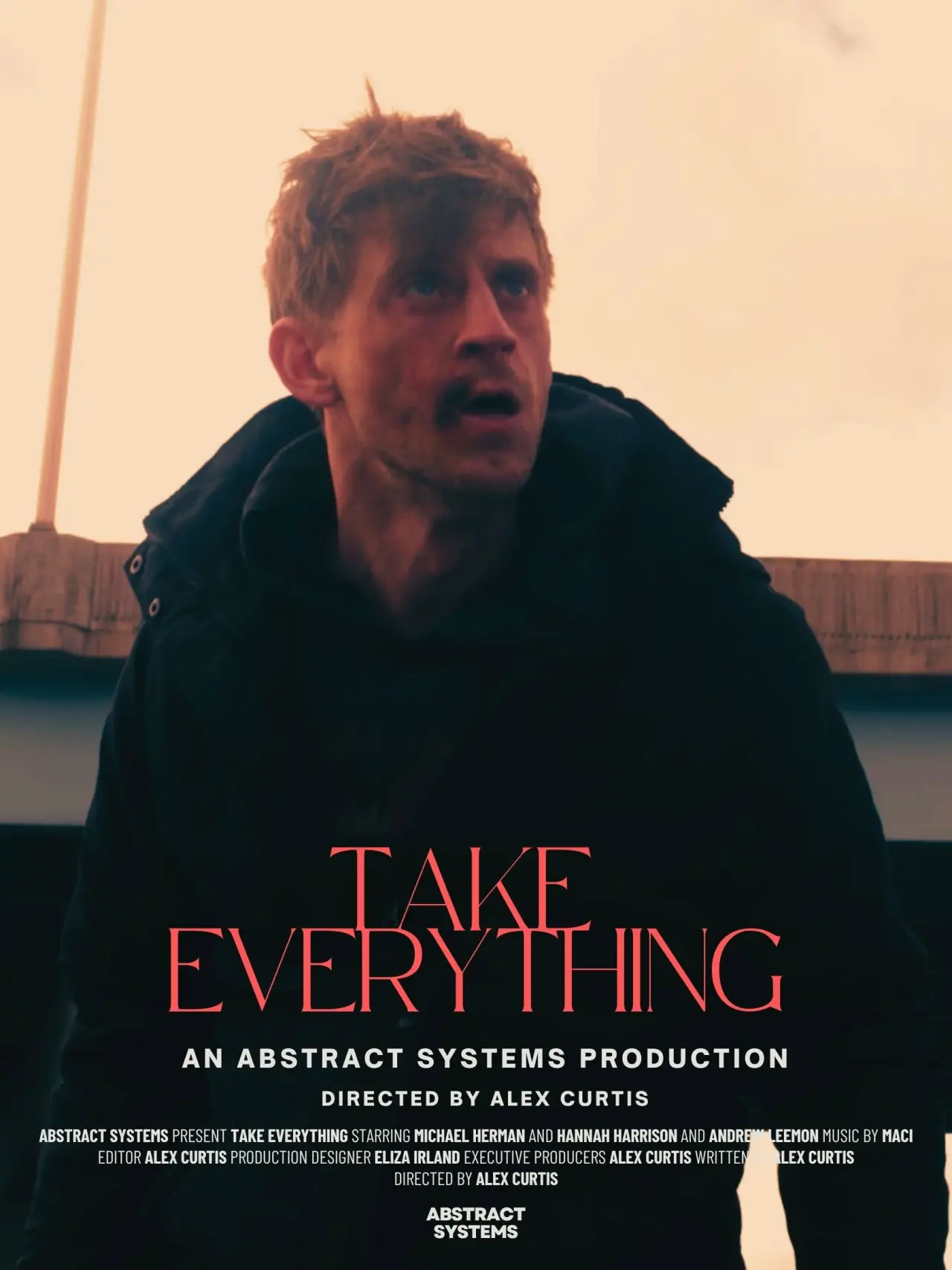 Plakat filmowy "Take Everything"