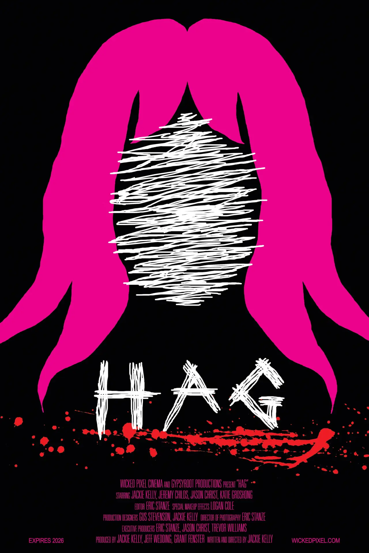 Plakat filmowy "Hag"