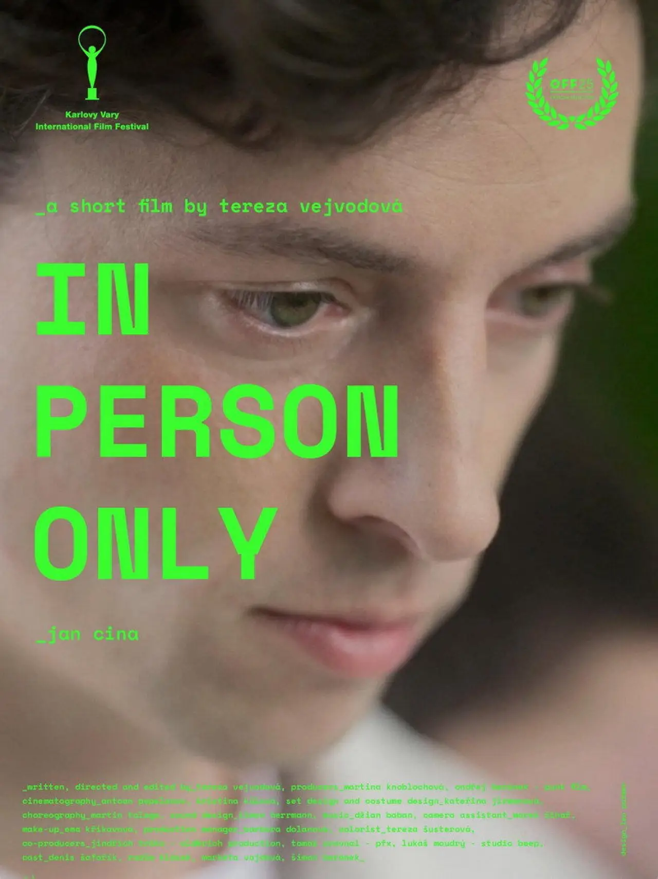 Plakat filmowy "Osobní odběr"