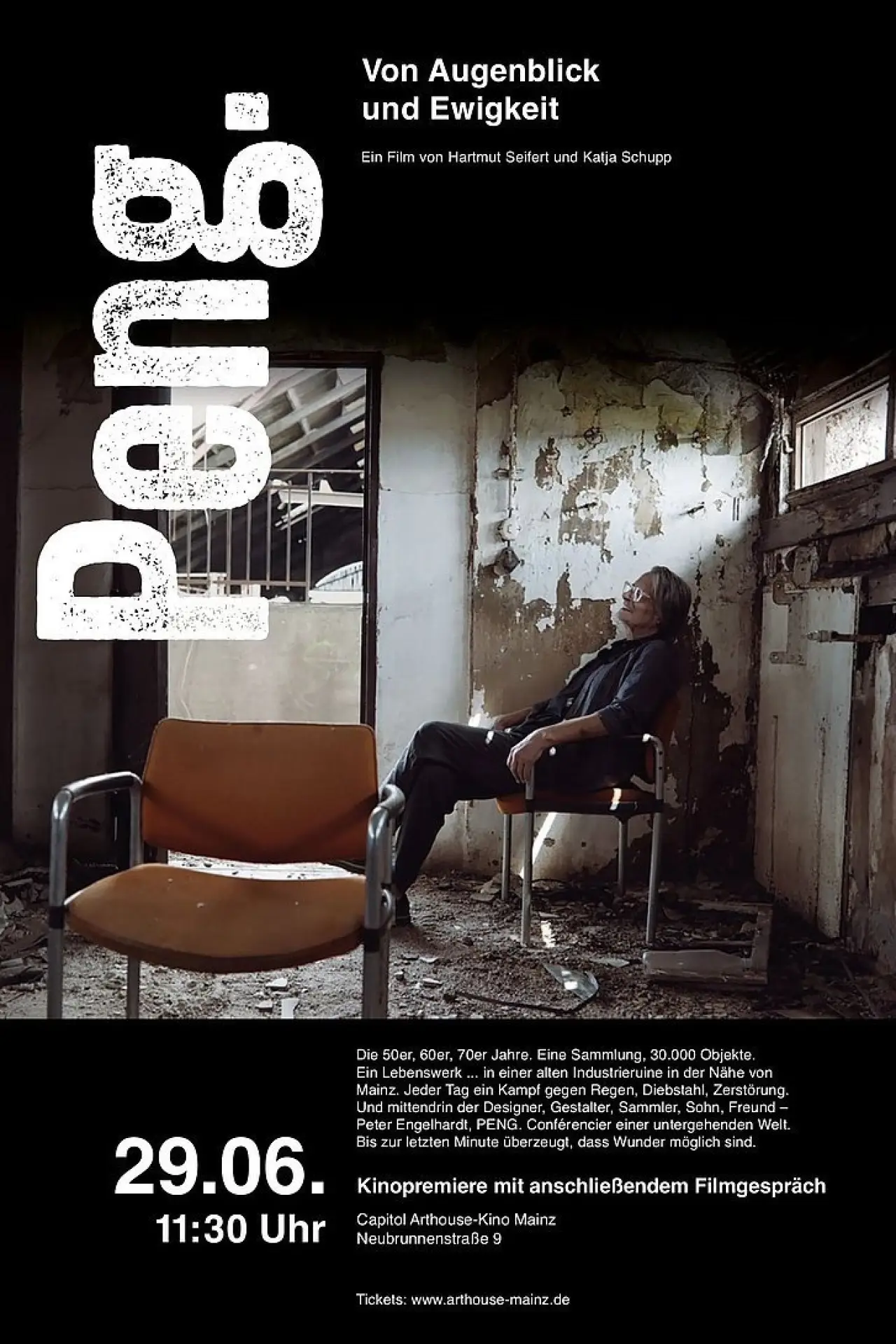 Plakat filmowy "Peng. Von Augenblick und Ewigkeit"