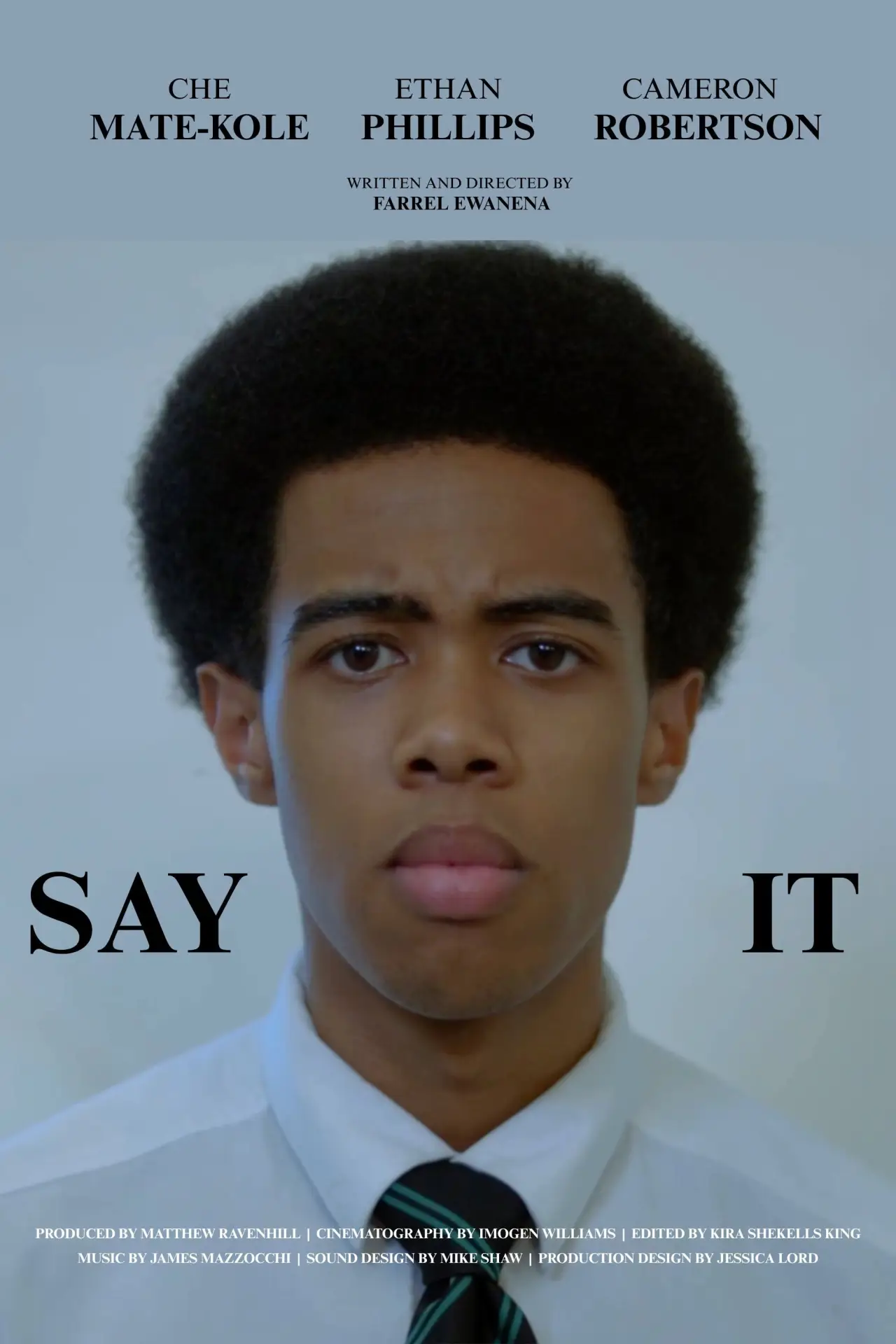 Plakat filmowy "Say It"