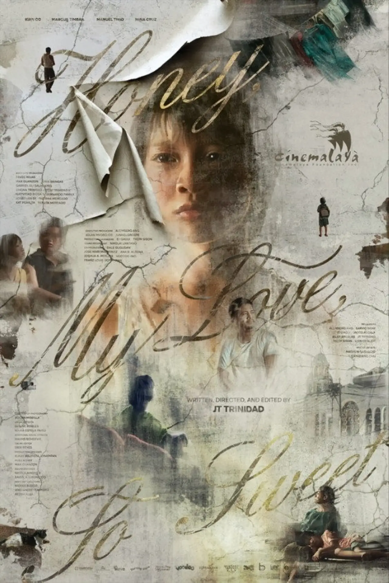 Plakat filmowy "Honey, My Love, So Sweet"
