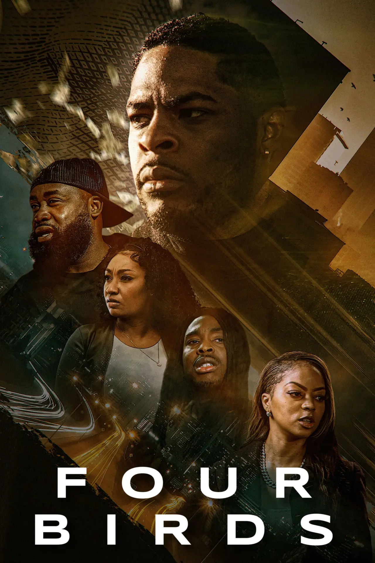 Plakat filmowy "Four Birds"