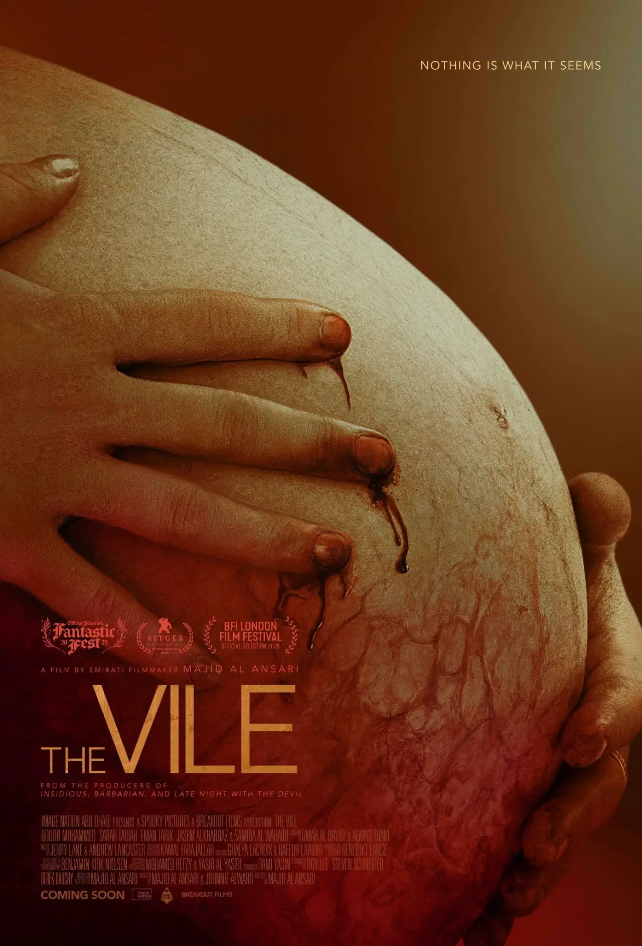 Plakat filmowy "The Vile"