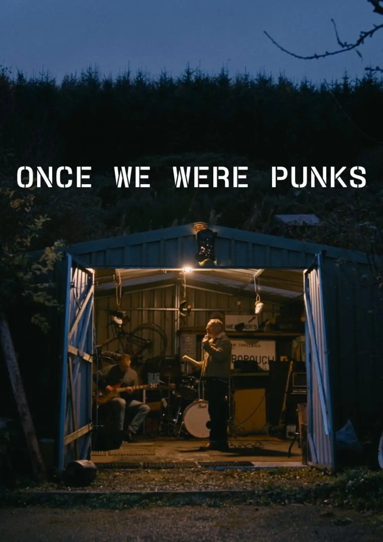Plakat filmowy "Once We Were Punks"