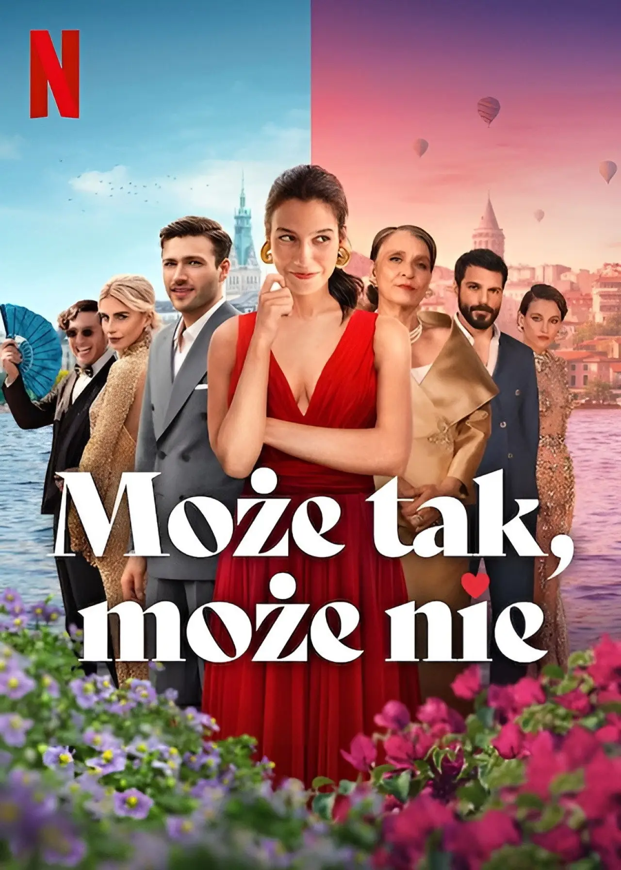 Plakat filmowy "Może tak, może nie"