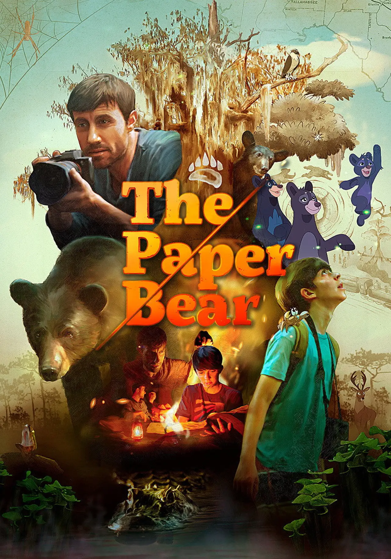 Plakat filmowy "The Paper Bear"