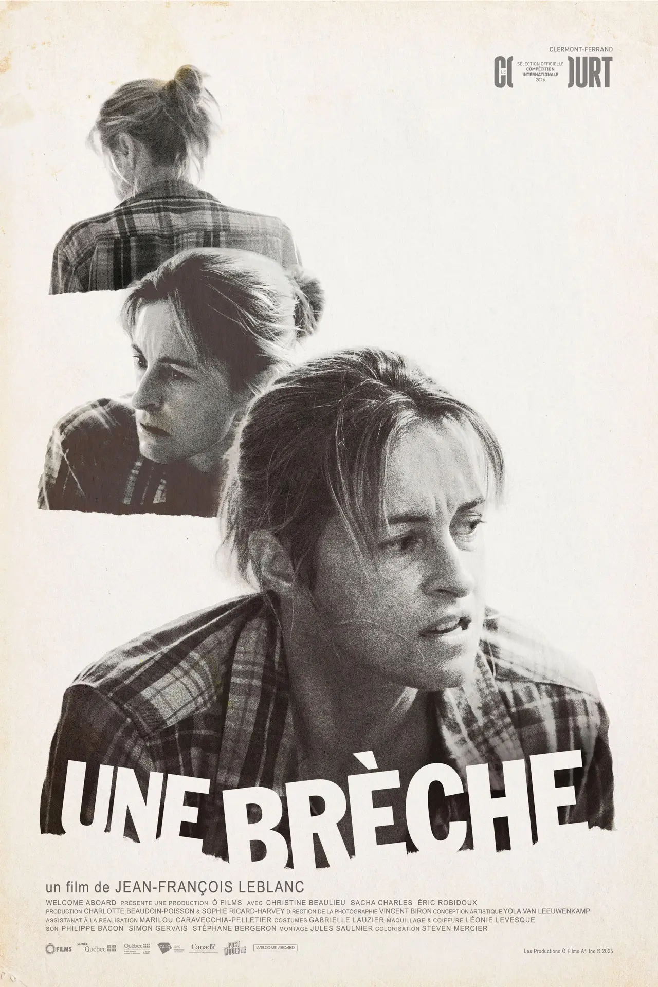 Plakat filmowy "Une brèche"