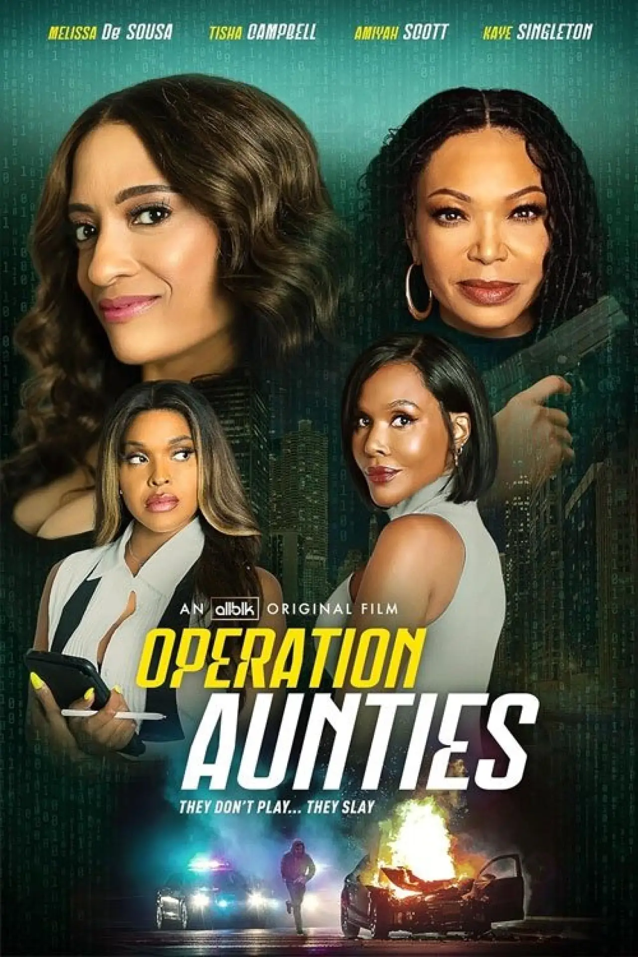 Plakat filmowy "Operation: Aunties"