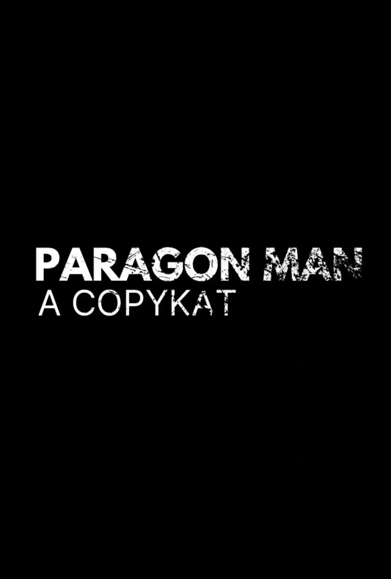 Plakat filmowy "Paragon Man: A Copykat"