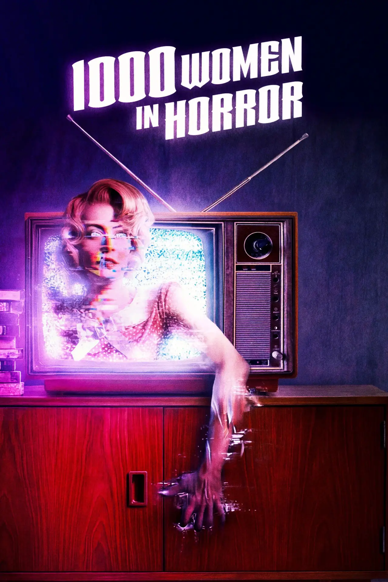 Plakat filmowy "1000 Women in Horror"