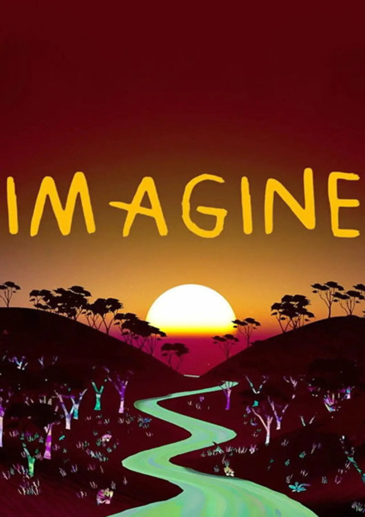 Plakat filmowy "Imagine"
