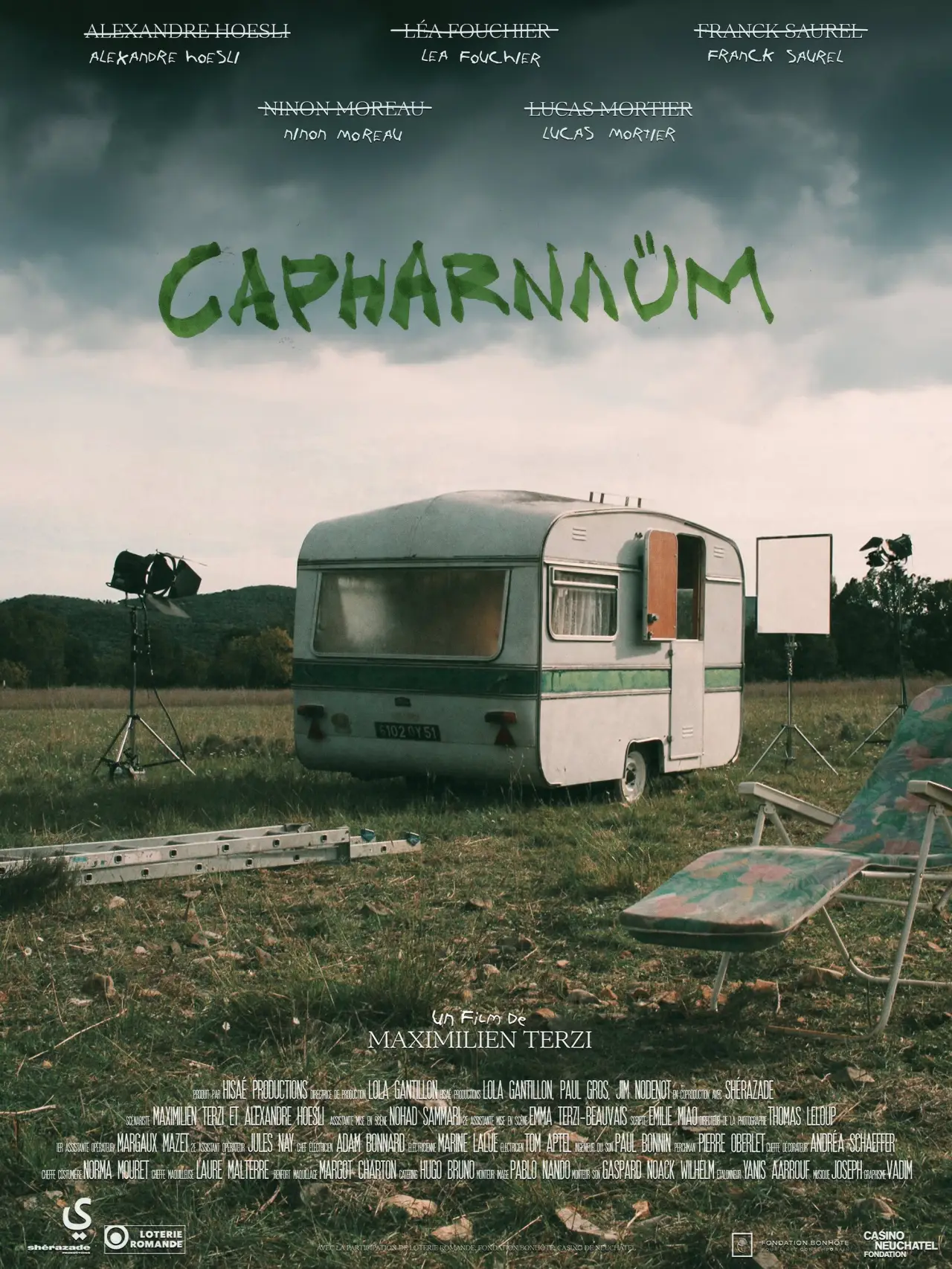 Plakat filmowy "Capharnaüm"