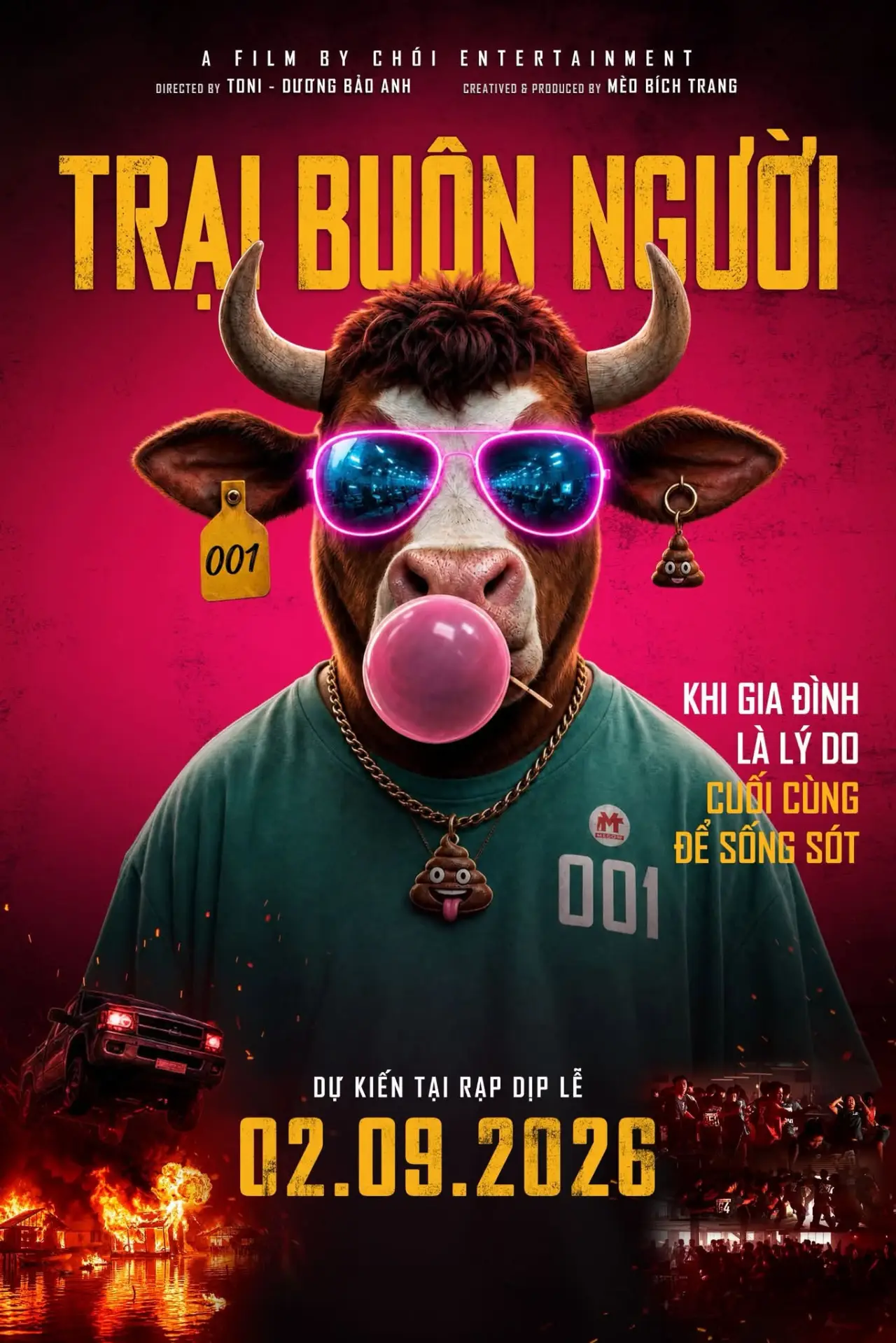 Plakat filmowy "Trại Buôn Người"