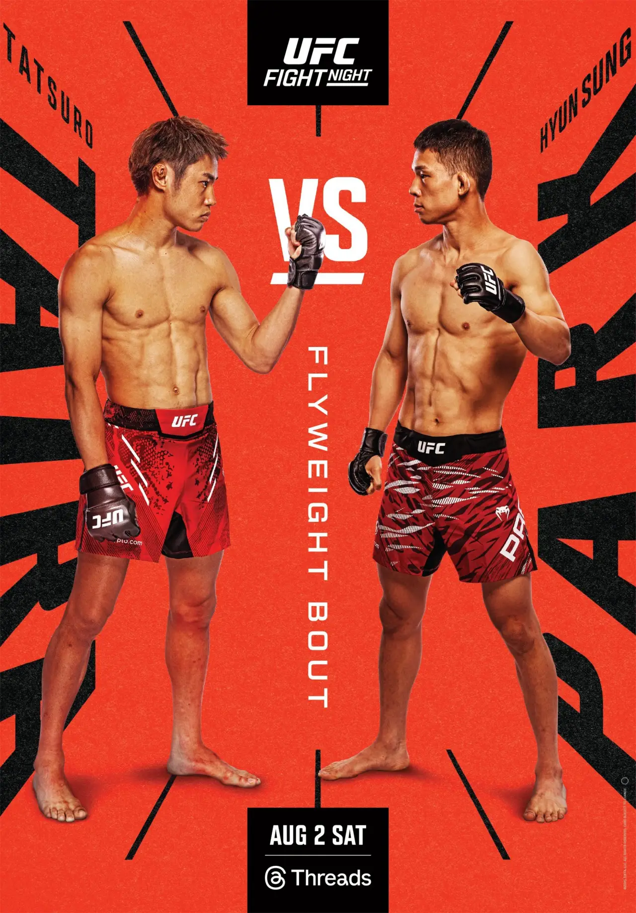 Plakat filmowy "UFC on ESPN 71: Taira vs. Park"