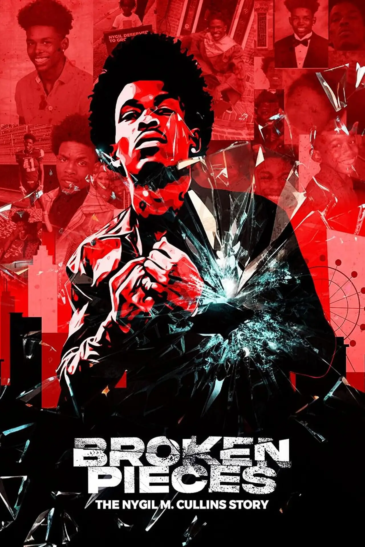 Plakat filmowy "Broken Pieces: The Nygil M. Cullins Story"