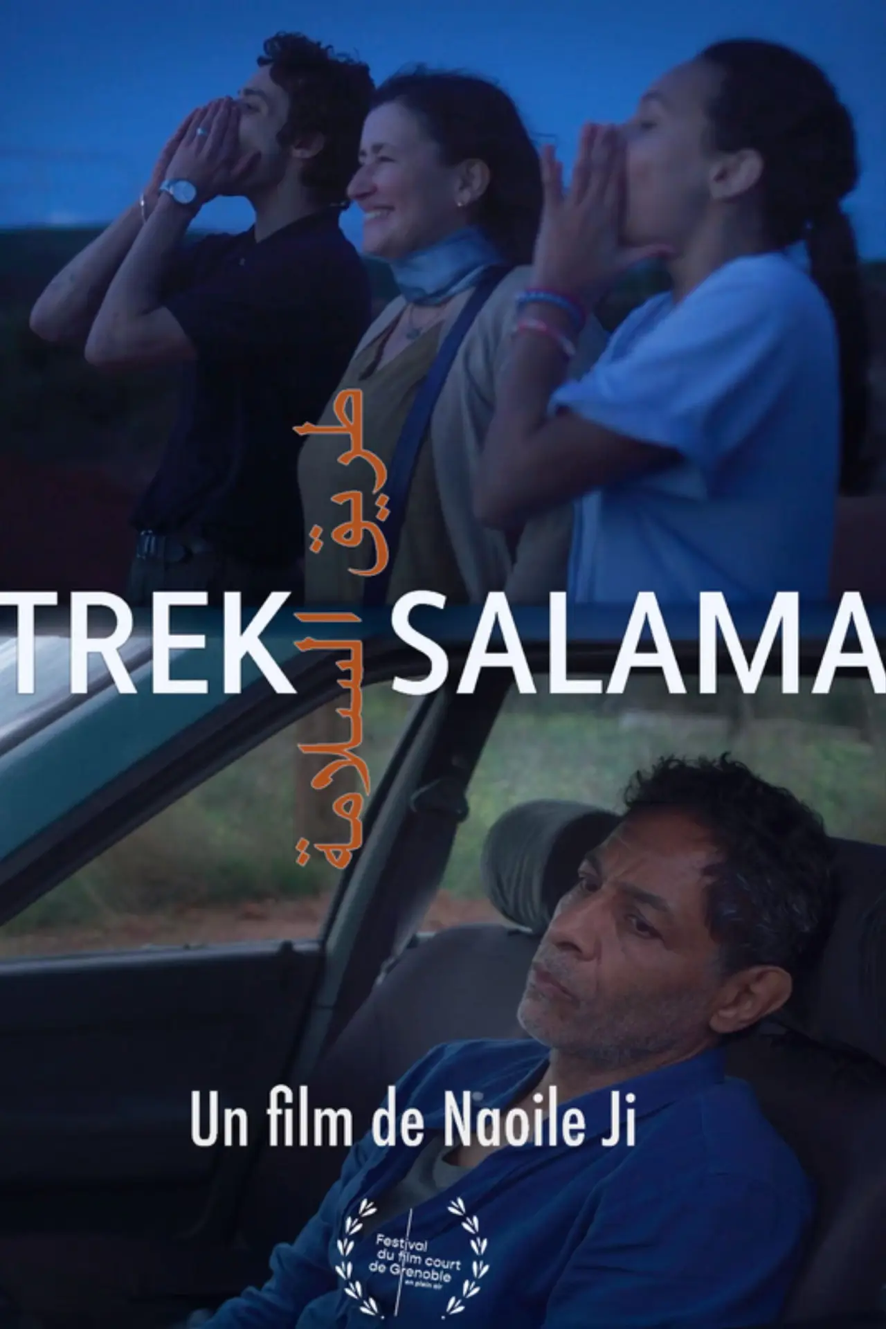 Plakat filmowy "Trek Salama"