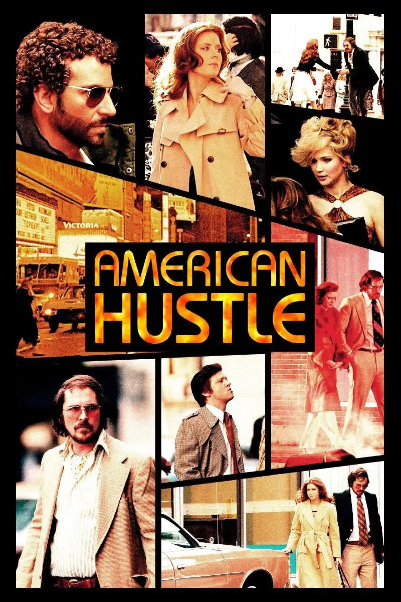 Plakat filmowy "The Making of American Hustle"