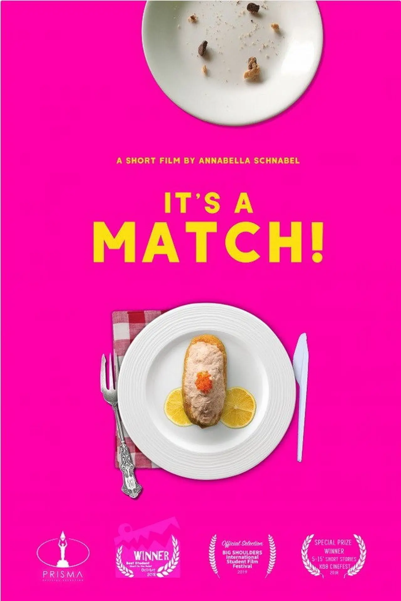 Plakat filmowy "Tinder meccs"
