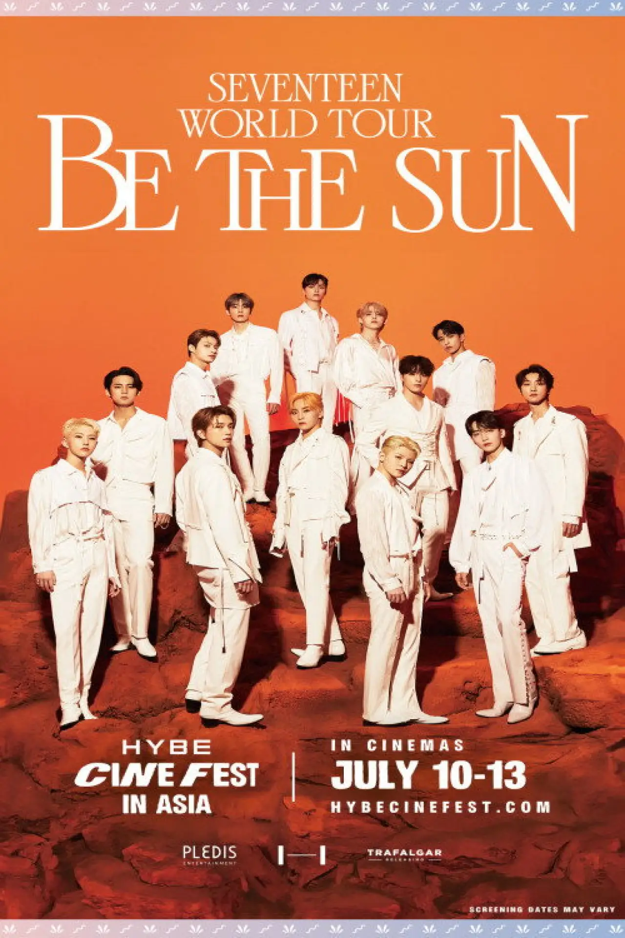 Plakat filmowy "세븐틴 월드 투어 [비 더 선]"