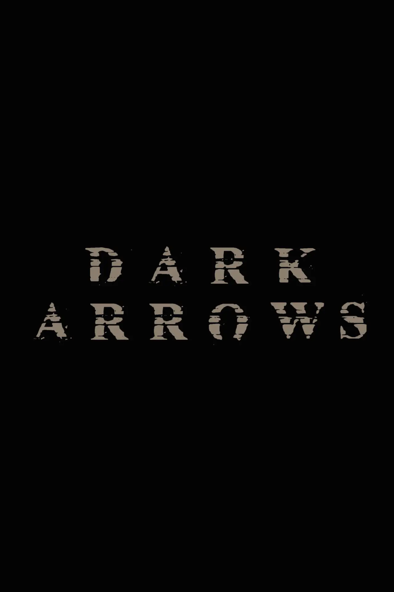 Plakat filmowy "Dark Arrows"