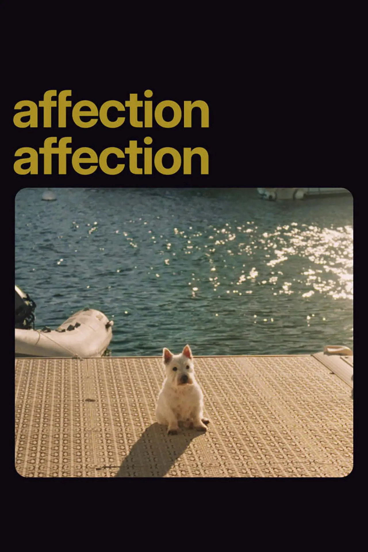 Plakat filmowy "Affection Affection"