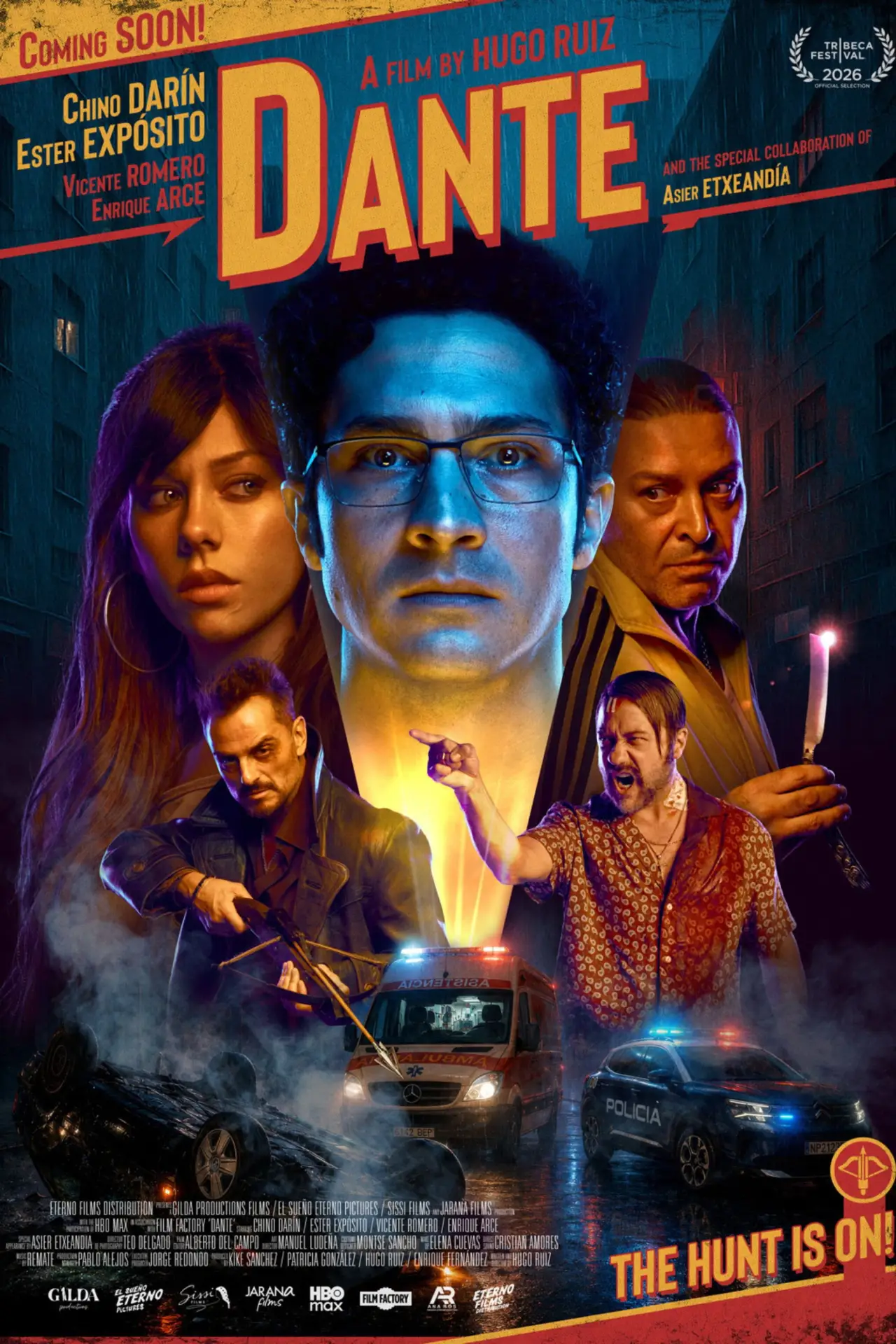 Plakat filmowy "Dante de noche"